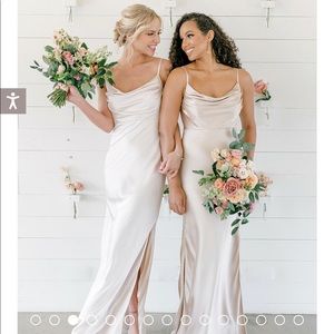 Revelry bridesmaid dress.